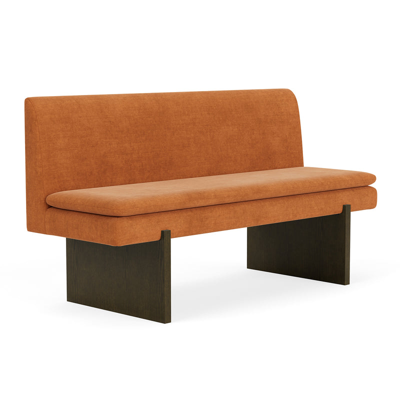 Danny Amber Textured Weave / Dark Walnut