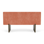 Danny Dusty Rose Textured Weave / Dark Walnut