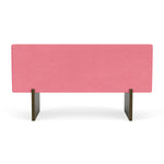 Firenze Bubblegum Fabric / Dark Walnut