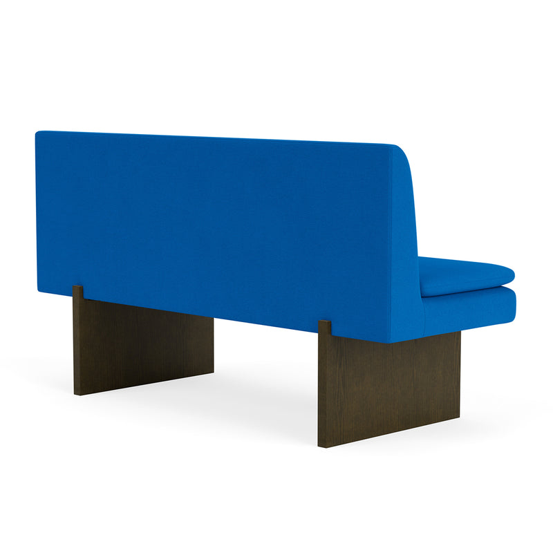 Mark Cobalt Blue Weave / Dark Walnut