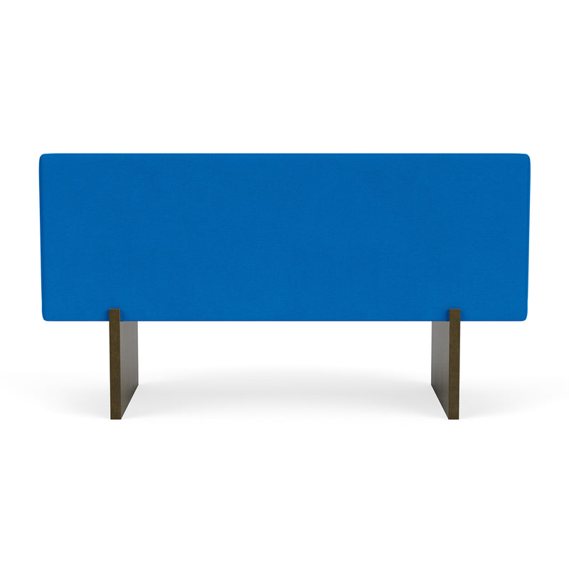 Mark Cobalt Blue Weave / Dark Walnut