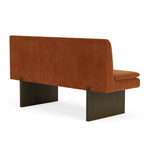 Moss Rust Fabric / Dark Walnut