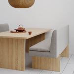 Agnes Brown Textured Weave / Oak