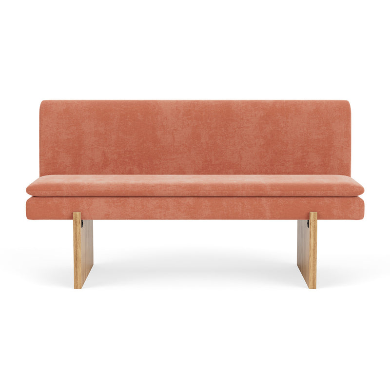 Danny Dusty Rose Textured Weave / Oak