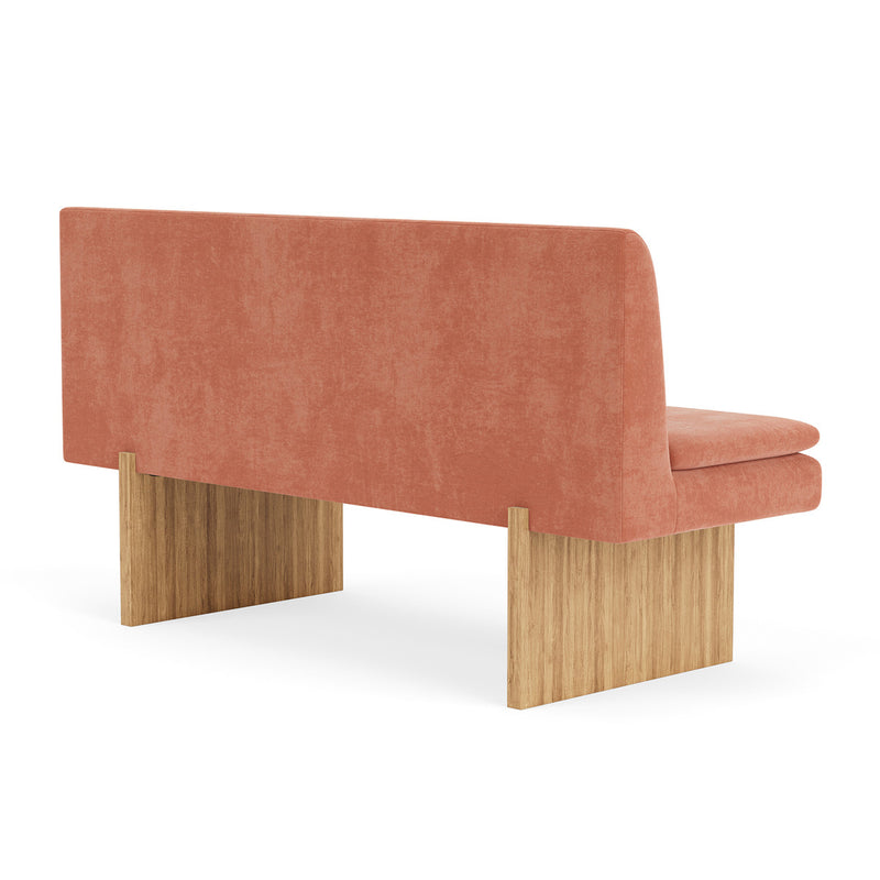 Danny Dusty Rose Textured Weave / Oak