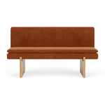 Moss Rust Fabric / Oak