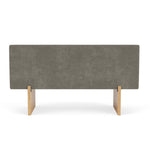 Planet Grey Green Fabric / Oak