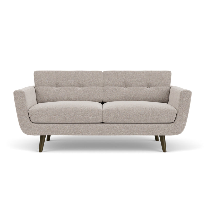Agnes Brown Textured Weave / Dark Walnut