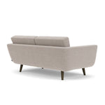 Agnes Brown Textured Weave / Dark Walnut