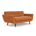 Danny Amber Textured Weave / Dark Walnut