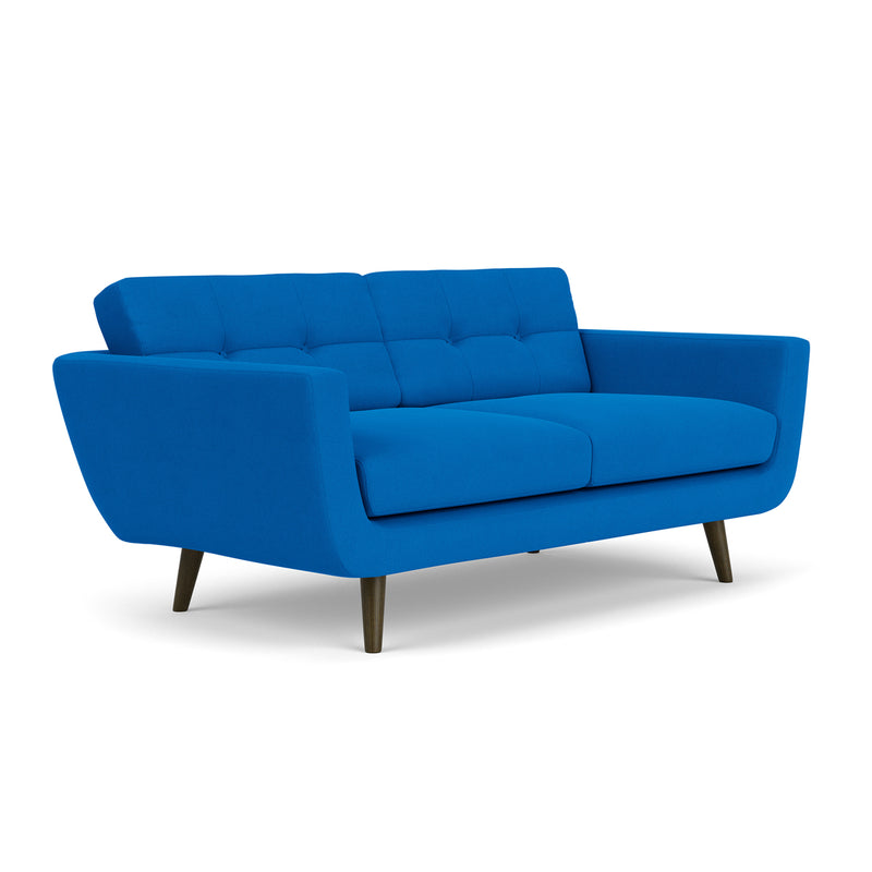Mark Cobalt Blue Weave / Dark Walnut