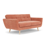 Danny Dusty Rose Textured Weave / Oak