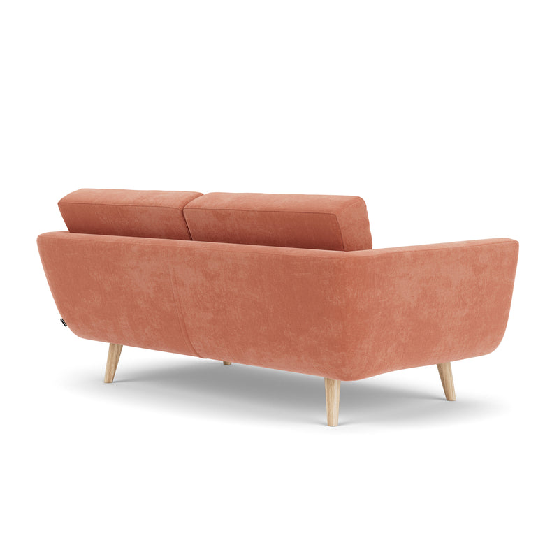 Danny Dusty Rose Textured Weave / Oak