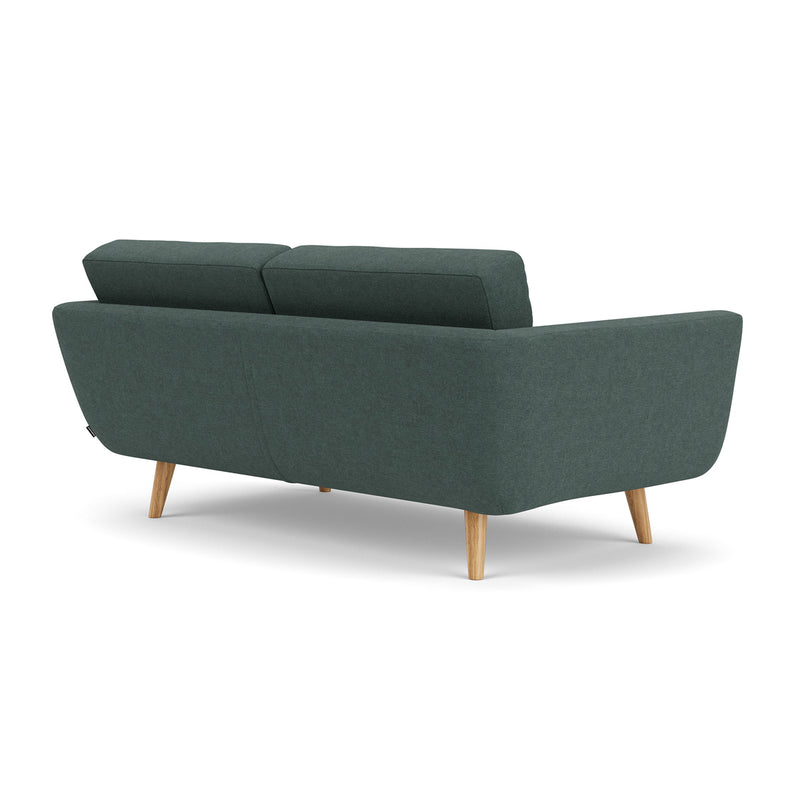 Form Blue Grey Fabric / Oak