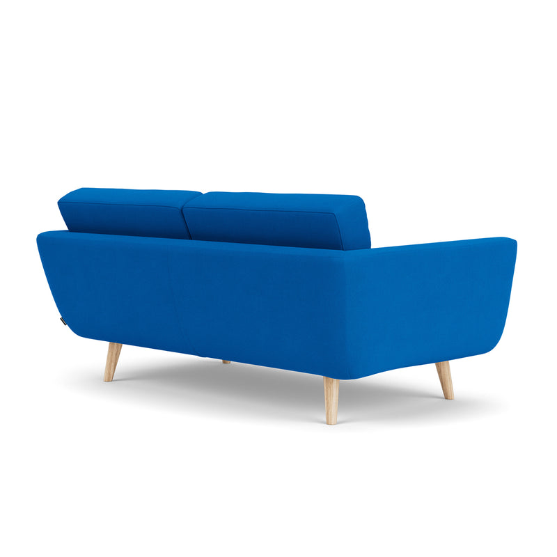 Mark Cobalt Blue Weave / Oak