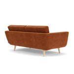 Moss Rust Fabric / Oak