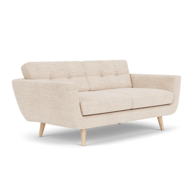 Vega Cream Textured Weave / Oak