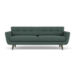 Form Blue Grey Fabric / Dark Walnut