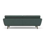 Form Blue Grey Fabric / Dark Walnut