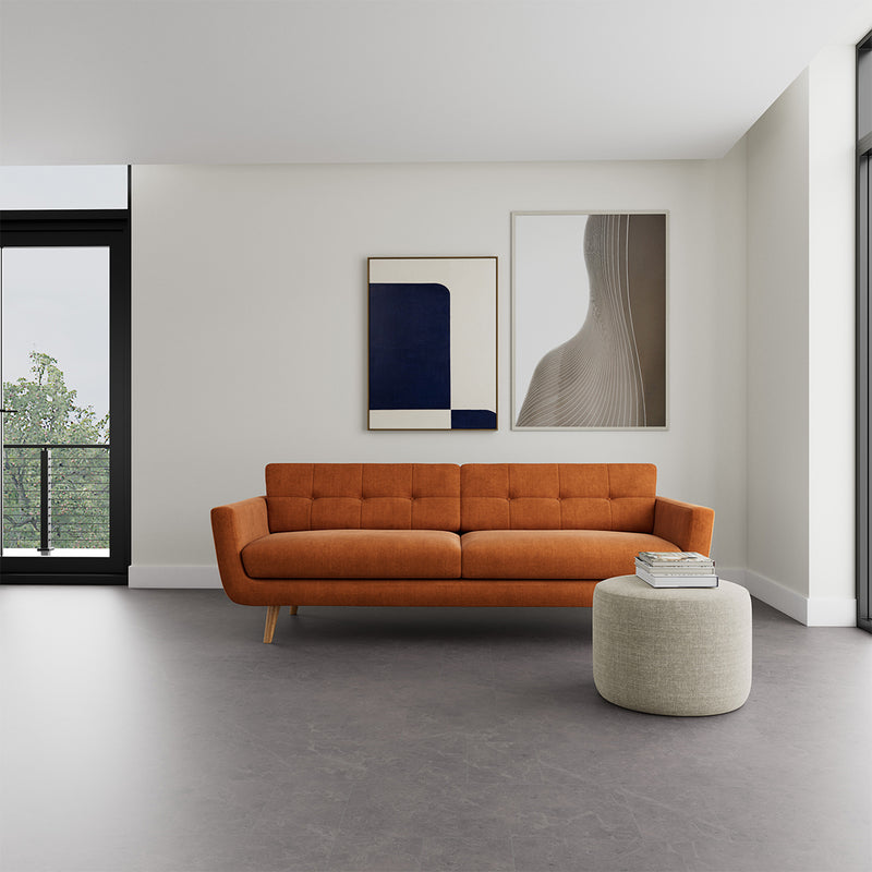 Danny Amber Textured Weave / Oak
