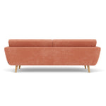 Danny Dusty Rose Textured Weave / Oak