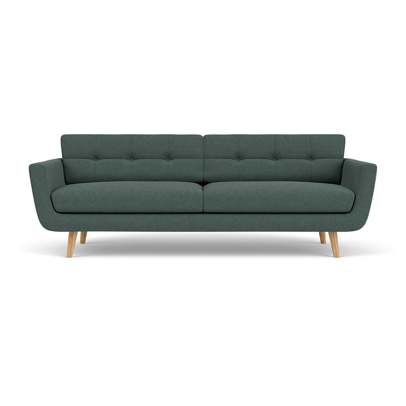 Form Blue Grey Fabric / Oak