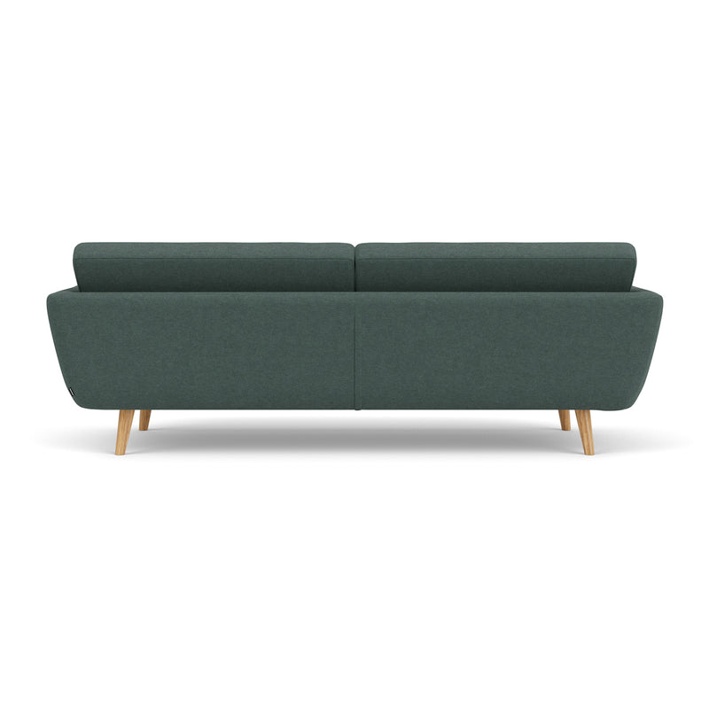 Form Blue Grey Fabric / Oak
