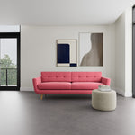 Firenze Bubblegum Fabric / Oak