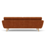 Moss Rust Fabric / Oak