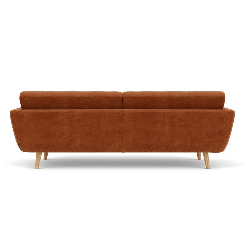 Moss Rust Fabric / Oak