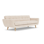 Vega Cream Textured Weave / Oak