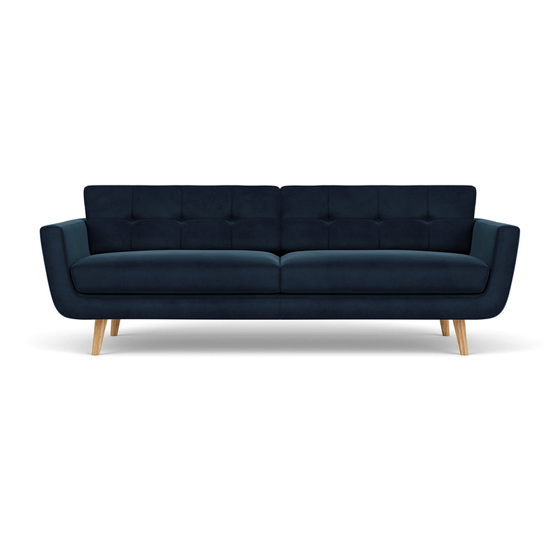 Lux Navy Velvet / Oak