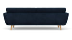 Lux Navy Velvet / Oak