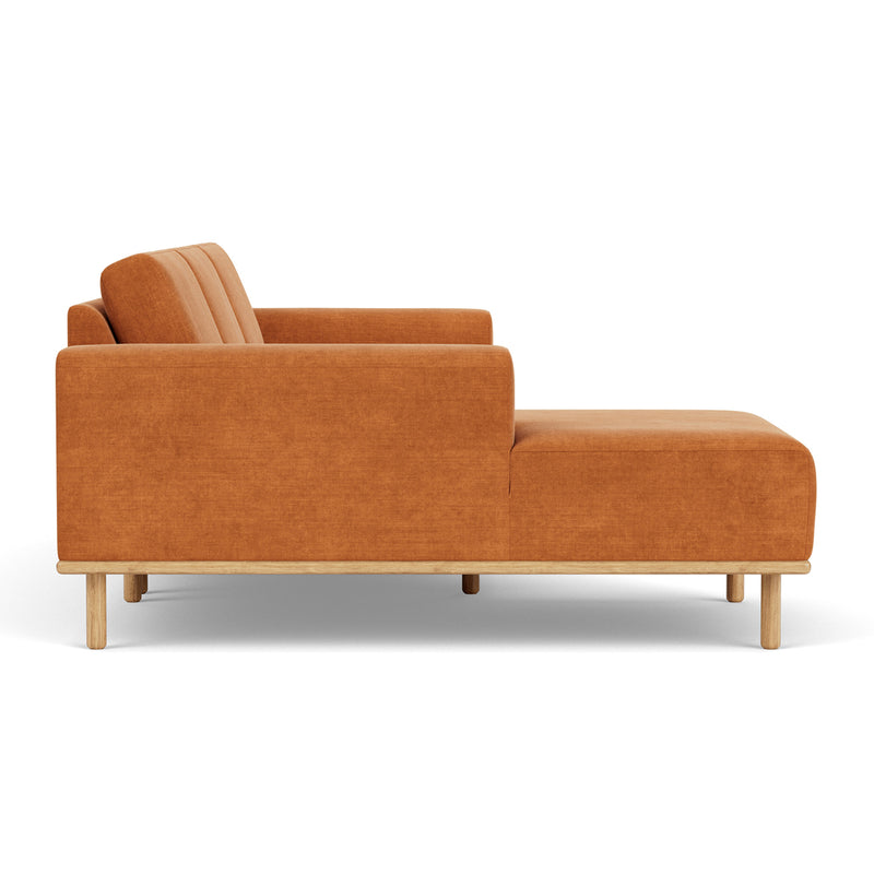 Danny Amber Textured Weave / Oak