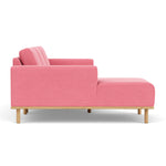 Firenze Bubblegum Fabric / Oak