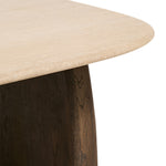 Dark Brown / Travertine