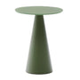 Wilshire Glass Side Table - Green / 30cm