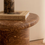 Emperador Chocolate Brown Marble Finish