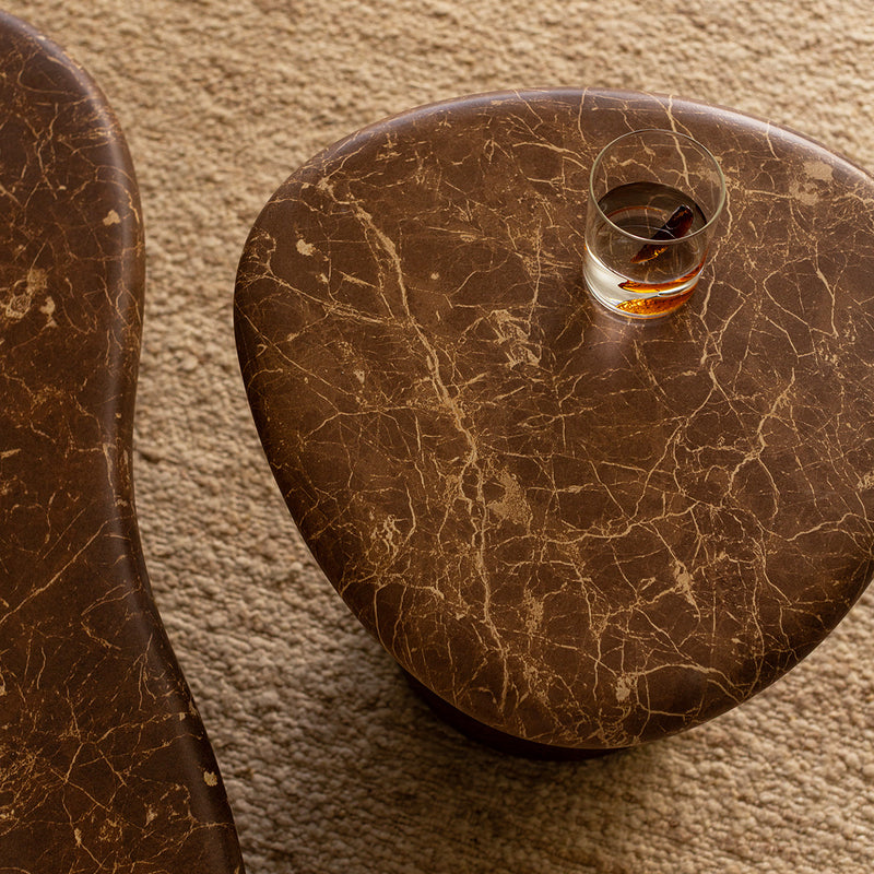 Emperador Chocolate Brown Marble Finish
