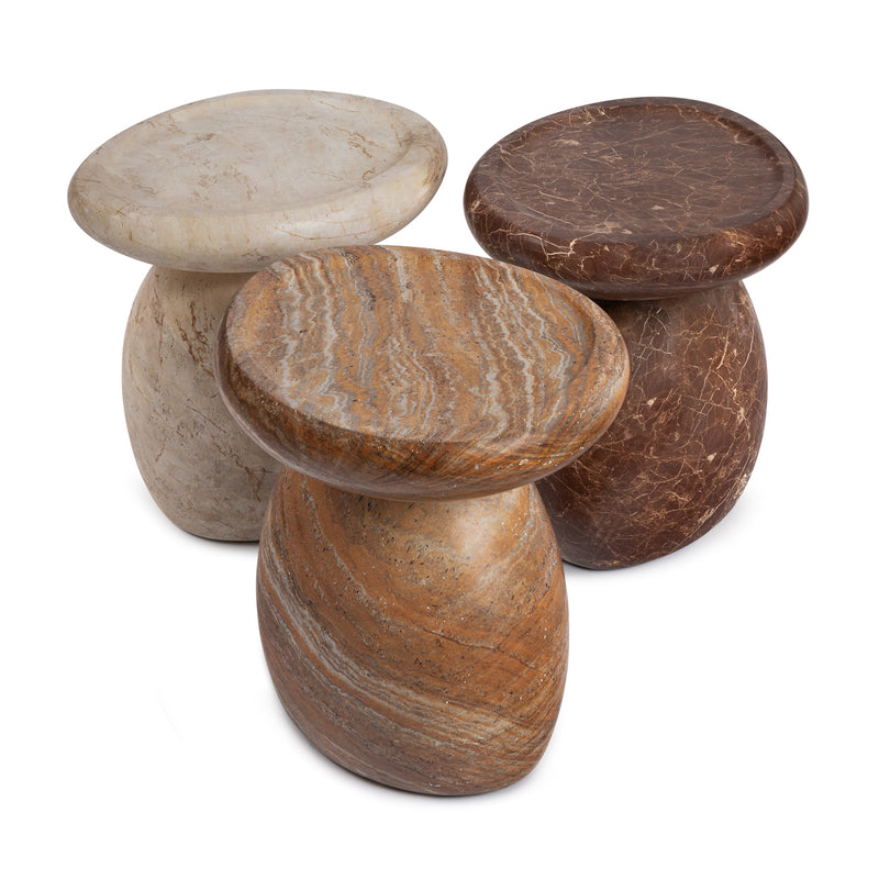 Terracotta Travertine Finish