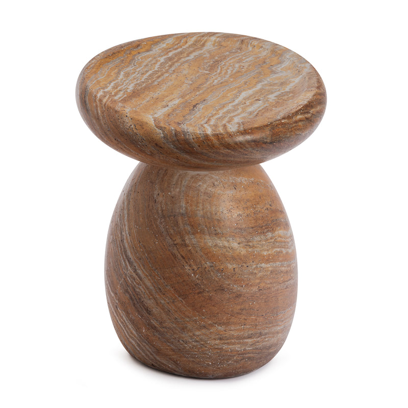 Terracotta Travertine Finish