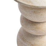 Sorrento Side Table (Travertine Finish)
