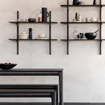 Dark Brown / 2 shelves