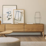 Oak 2 Drawers