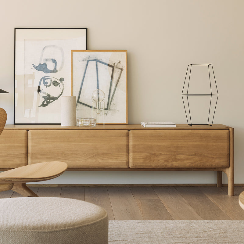 Oak 2 Drawers