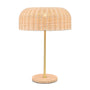 Valentina Marble Table Lamp - Travertine