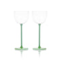 Nick & Nora Glasses (Set of 2, Mint) - Nick & Nora Glasses (Set of 2, Mint)