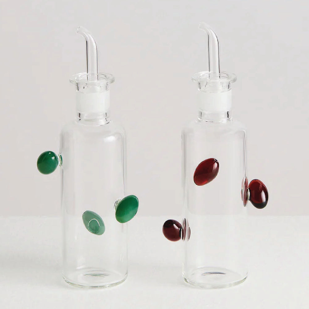 La Vinaigrette Set (Set of 2, Green, Red)