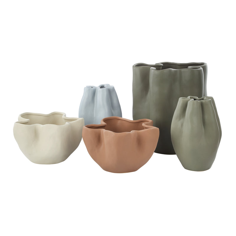 Fluid Vase (Raw Umber)
