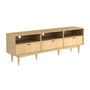 Stockholm Large Entertainment Unit - Oak